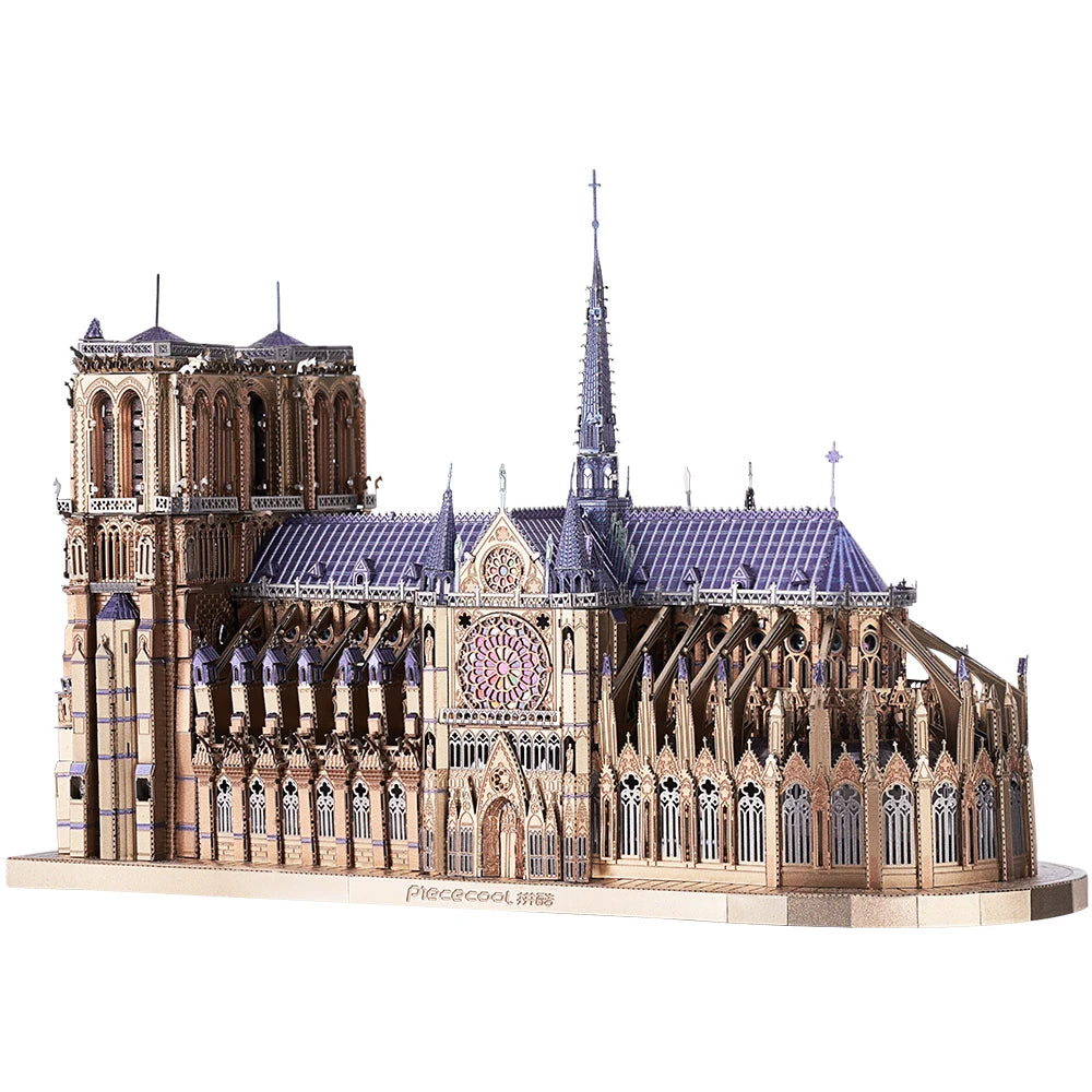Puzzle 3d Notre Dame De Paris Metal