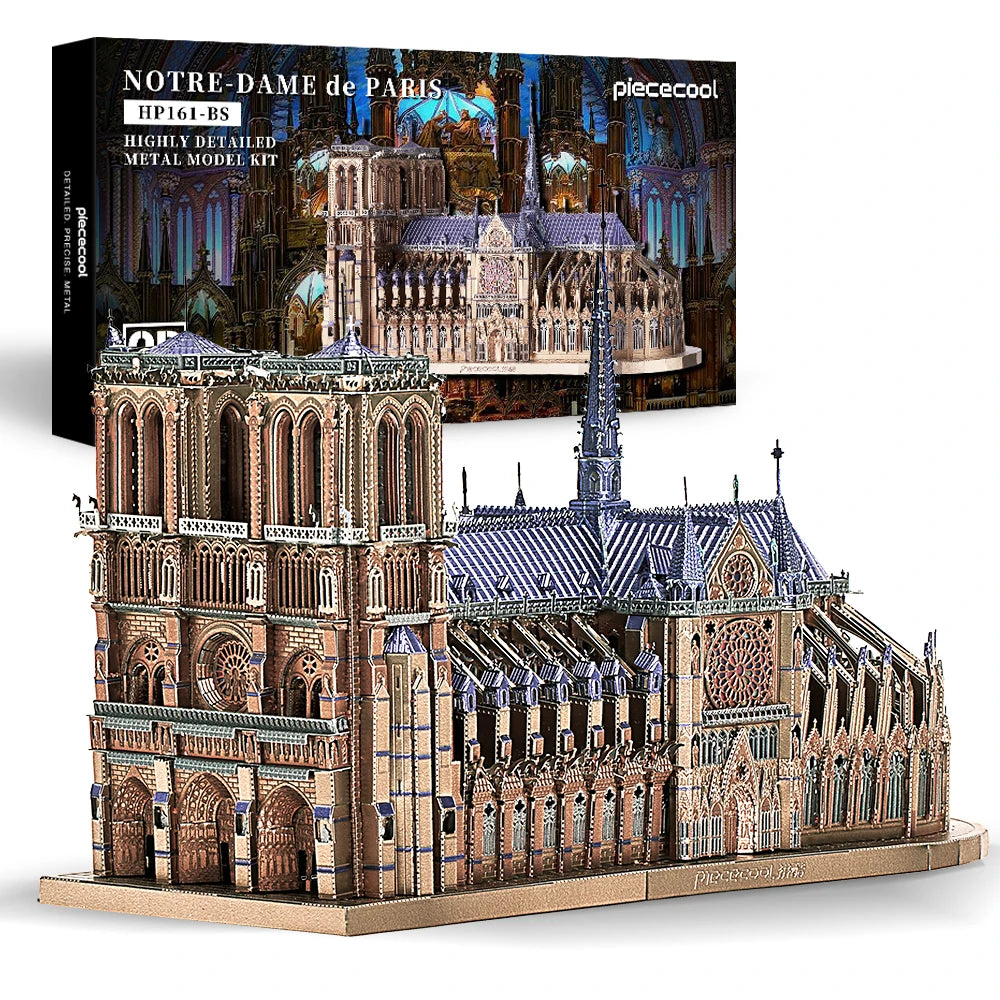 Puzzle 3d Notre Dame De Paris Metal