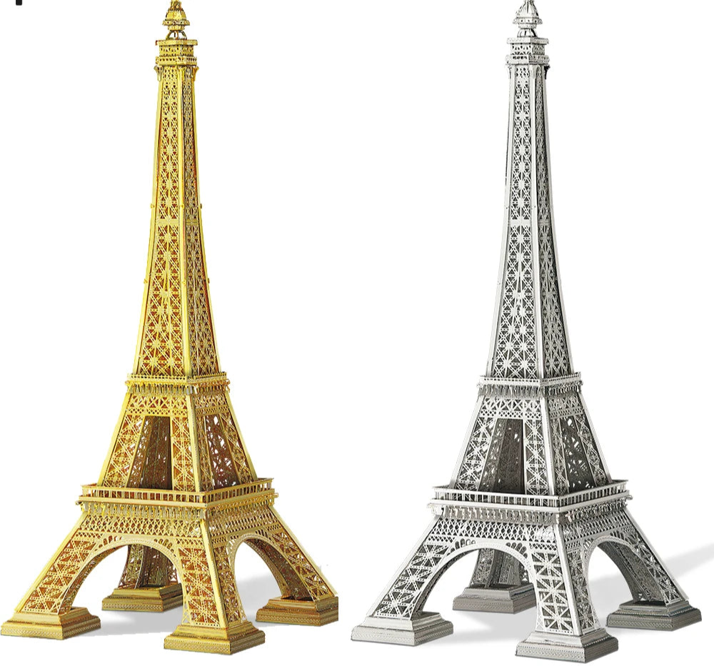 Puzzle 3d Tour Eiffel En Metal