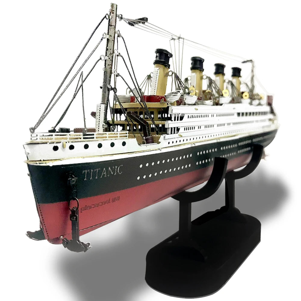 Puzzle 3d Titanic Metal
