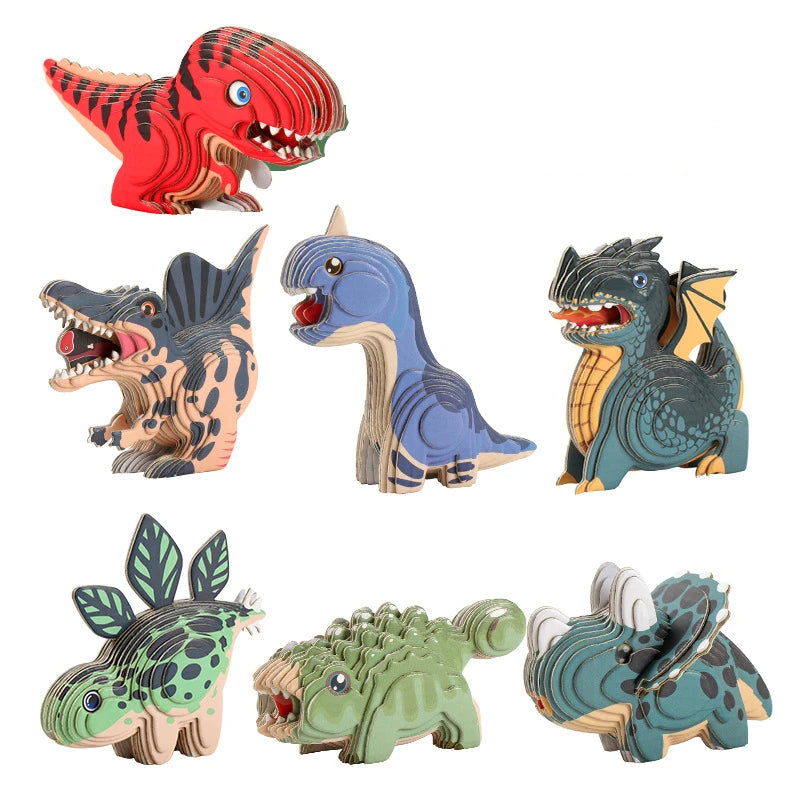 Puzzle 3d Dinosaure