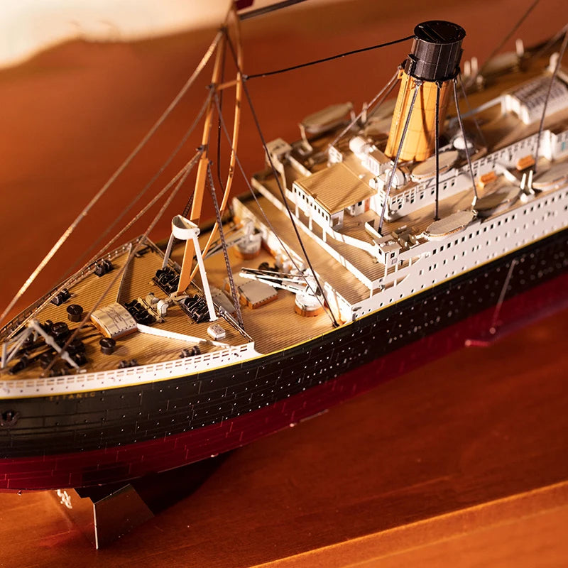 Puzzle 3d Titanic Metal Illuminé